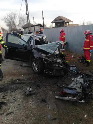 Grav accident de circulație în Gorj Grav accident de circulație în Gorj