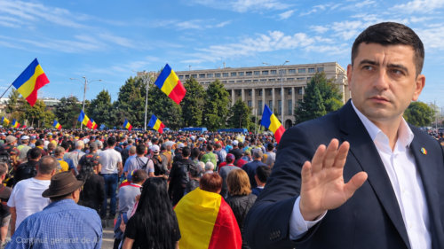 George Simion, apel la calm după incidentele din Piața Victoriei: protestatarii și forțele de ordine, îndemnați să evite escaladarea