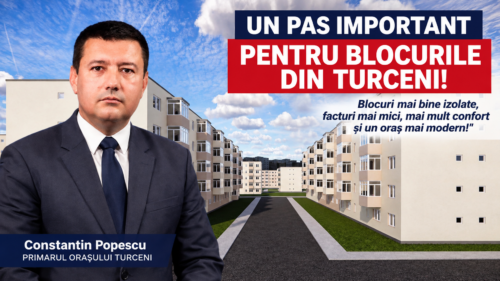 Constantin Popescu anunță un nou proiect pentru blocurile din Turceni: proprietarii nu vor suporta contribuția financiară