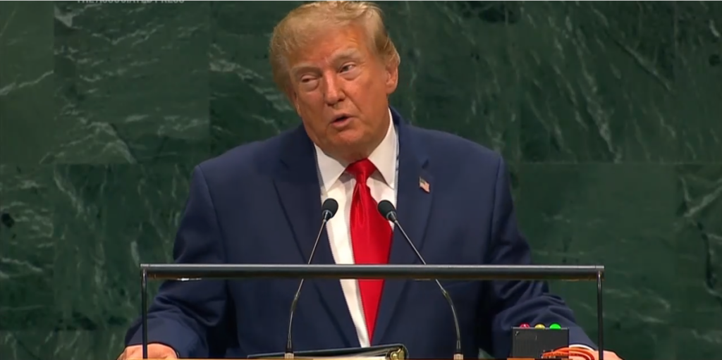 Trump, la ONU: avertisment pentru Iran și posibilitatea unui acord după alegeri