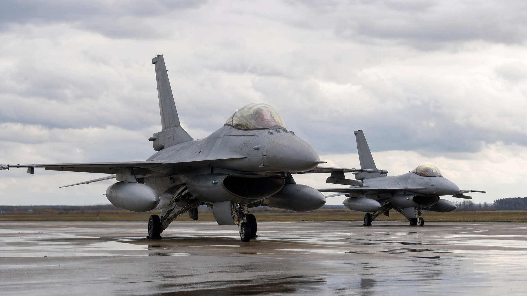 Țintă aeriană detectată la 20 km est de Galați; două F-16 au fost ridicate