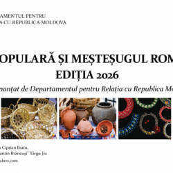 Școala Populară de Arte „Constantin Brâncuși” din Târgu Jiu, ambasador al tradițiilor românești peste Prut