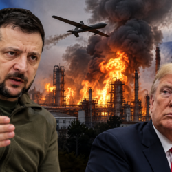 Zelenski anunță reluarea atacurilor asupra rafinăriilor rusești. Înțelegerea anunțată de Trump se destramă