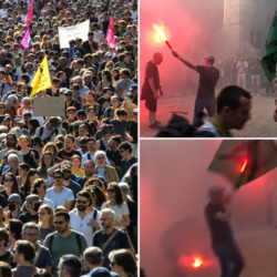 Franța, zguduită de proteste uriașe. Peste 1.200 de persoane reținute, incendii și clădiri devastate