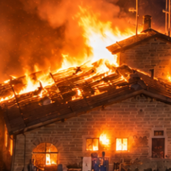 Incendiu devastator în Germania. „Cuibul Vulturului”, clădirea asociată cu Adolf Hitler, aproape distrusă
