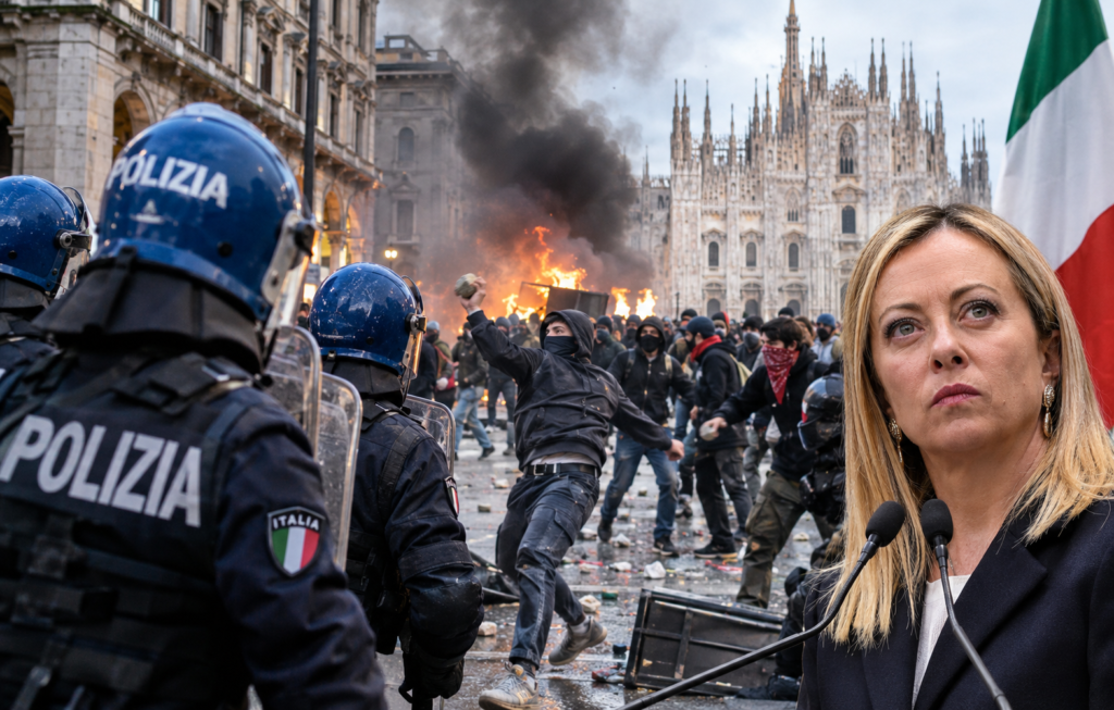 Italia înăsprește drastic regulile după violențele de la Milano. Guvernul Meloni introduce pedepse de până la 12 ani de închisoare
